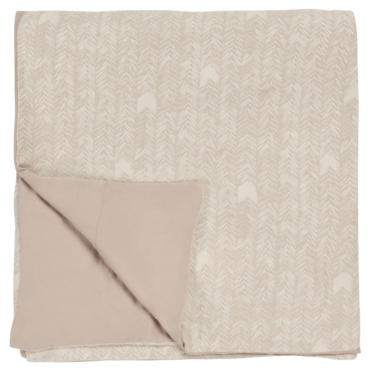 Lana Cotton Embroidered Natural King Duvet by Kosas Home