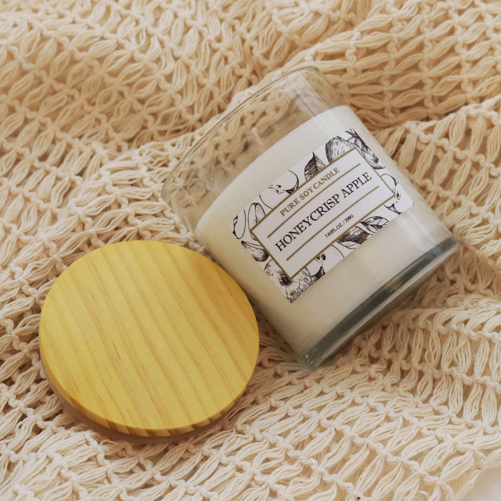 Aronica Pet Safe Candles Apple Scented, Delicious Smelling Candle Cinnamon Apple, Fall Gift Ideas For Kitchen, Candles For Women
