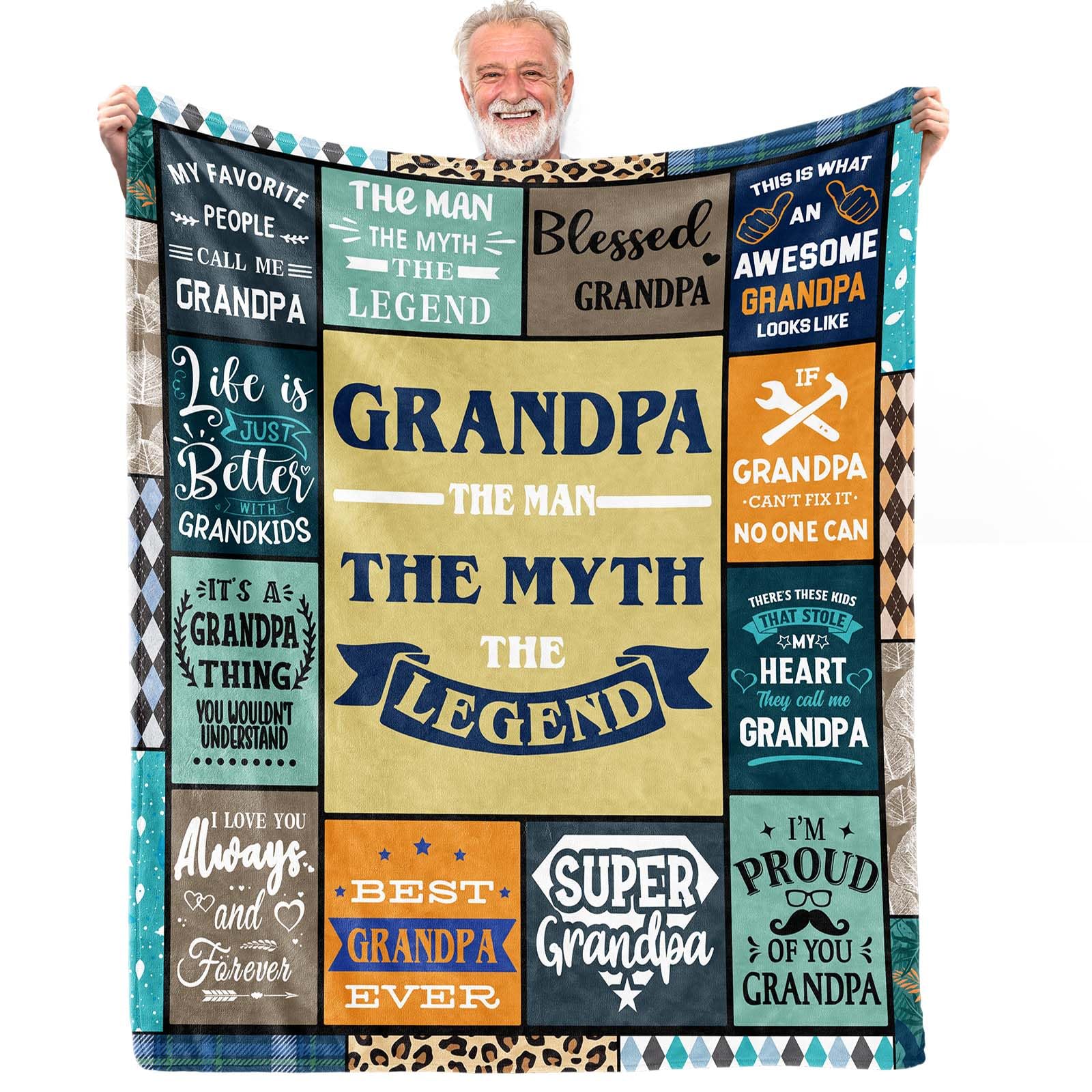 Grandpa Gifts Blanket,Grandpa Birthday Gifts,Best Grandpa Gifts,Gifts For Grandfather,New Grandpa Gifts,Gifts For Grandpa,Papa,G