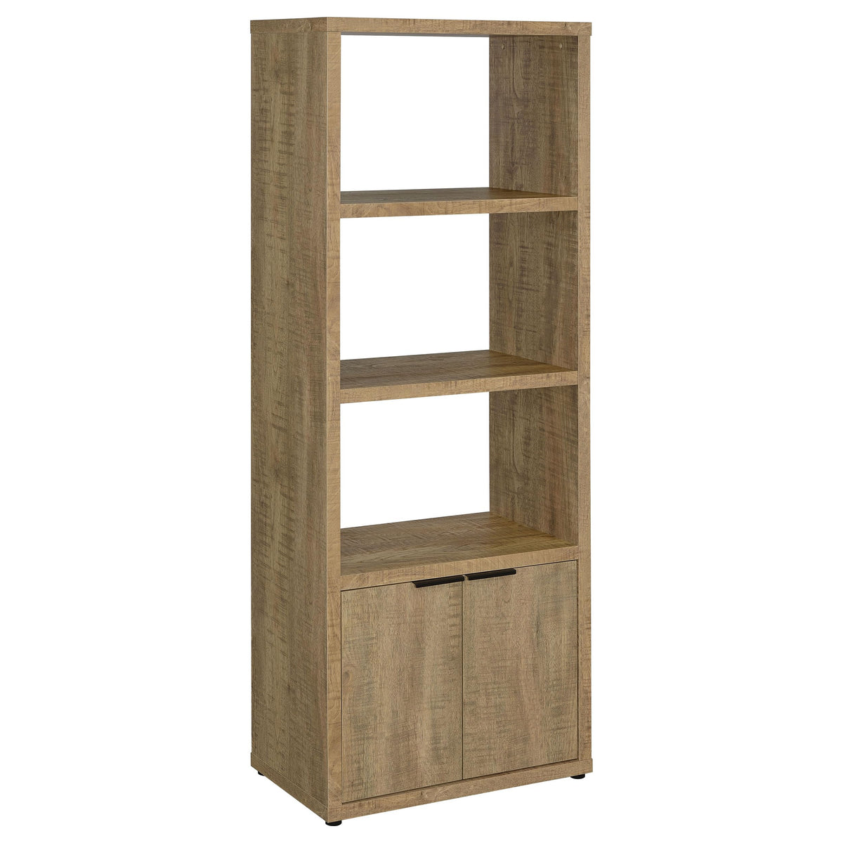 Coaster Home Furnishings Tabby 3-Shelf Engineered Wood Media Tower Mango