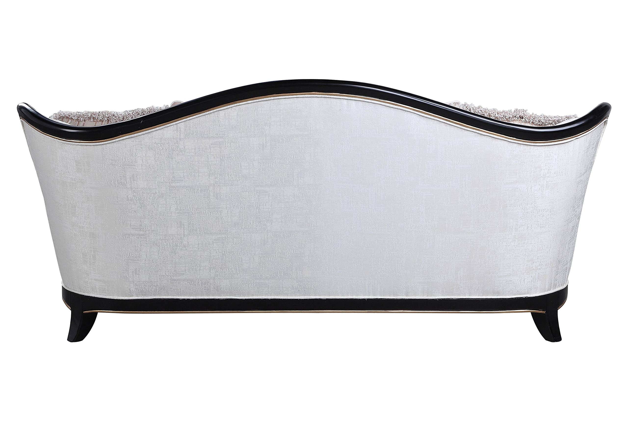 Acme Nurmive Sofa with 7 Pillows in Beige