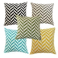Pinkparrot Cotton Designer Decorative Throw Pillow Covers/Cushion Covers (16X16 Inches)  Set Of 5023