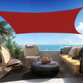 Shadespeare Custom Size 15' X 15' Red Square Sun Shade Sail Ssp1620 Canopy Durable Fabric Uv Block Awning, We Make Custom Sizes