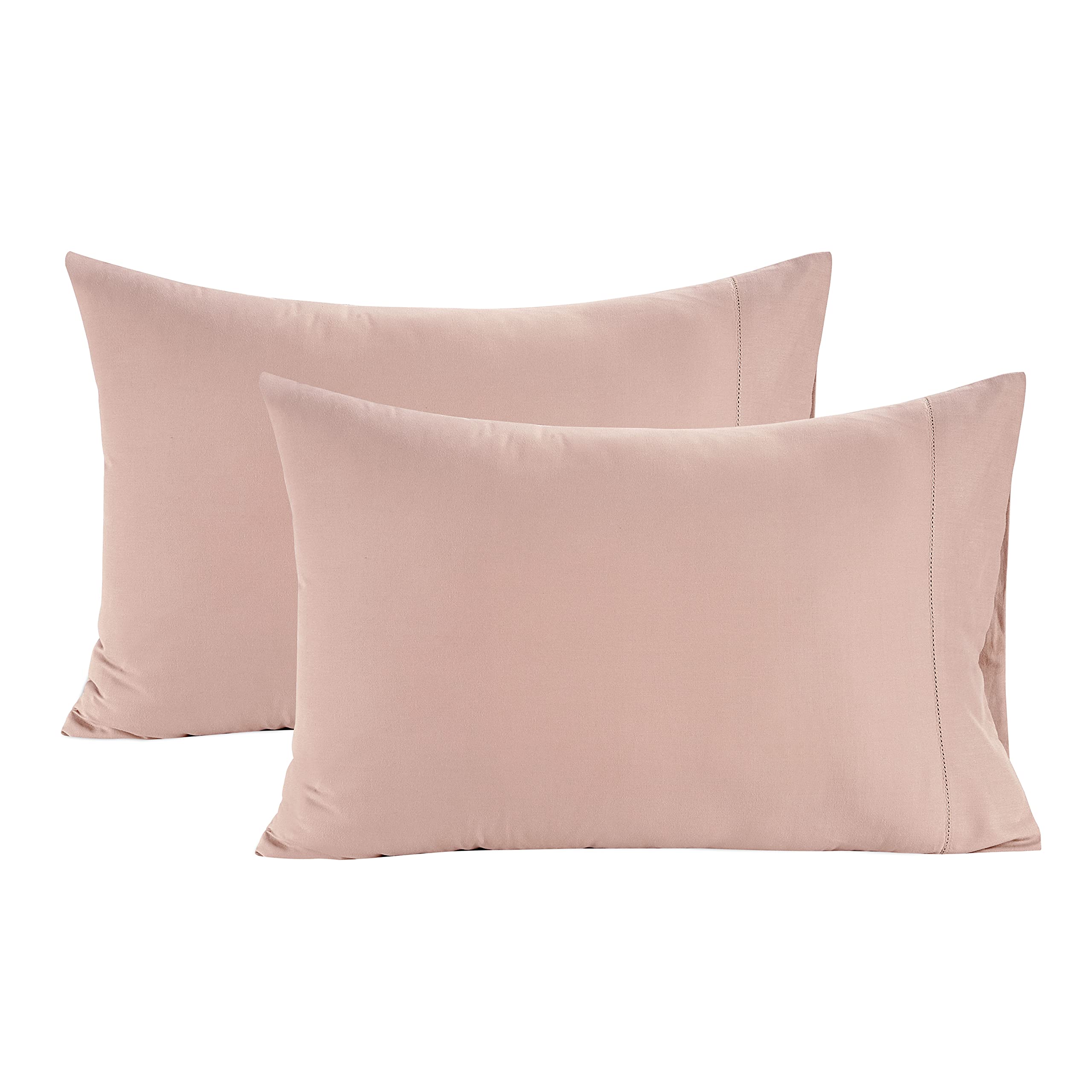 Lane Linen 100% Organic Cotton King Size Pillow Cases Set of 2 (20x36) - Certified Organic Cotton Pillowcases - King Pillow Case