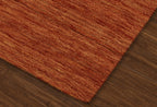 Dalyn Rugs Rafia Area Rug, 9-Feet By 13-Feet, Mandarin