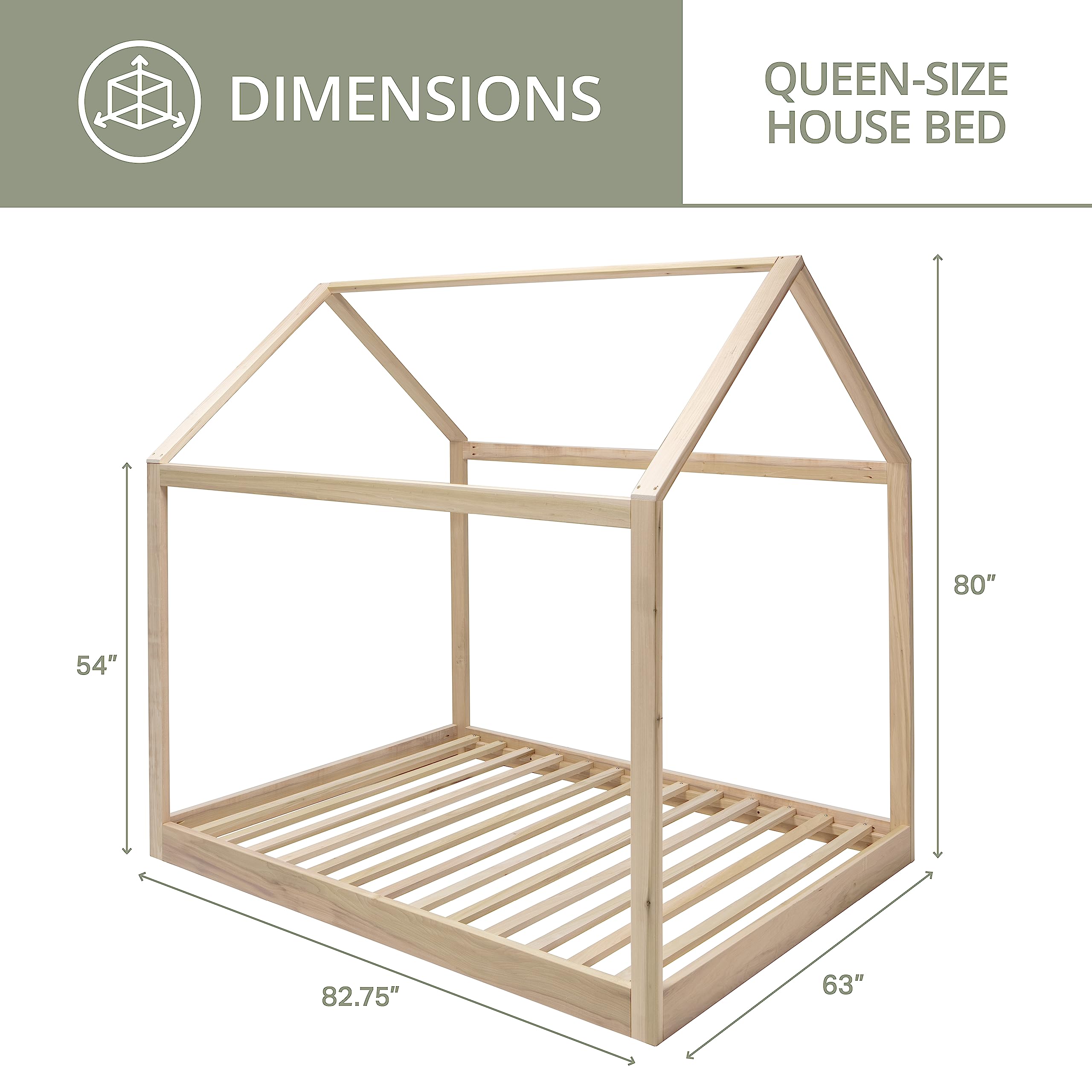 American Furniture Classics Model Queen S Queen Size House Bed