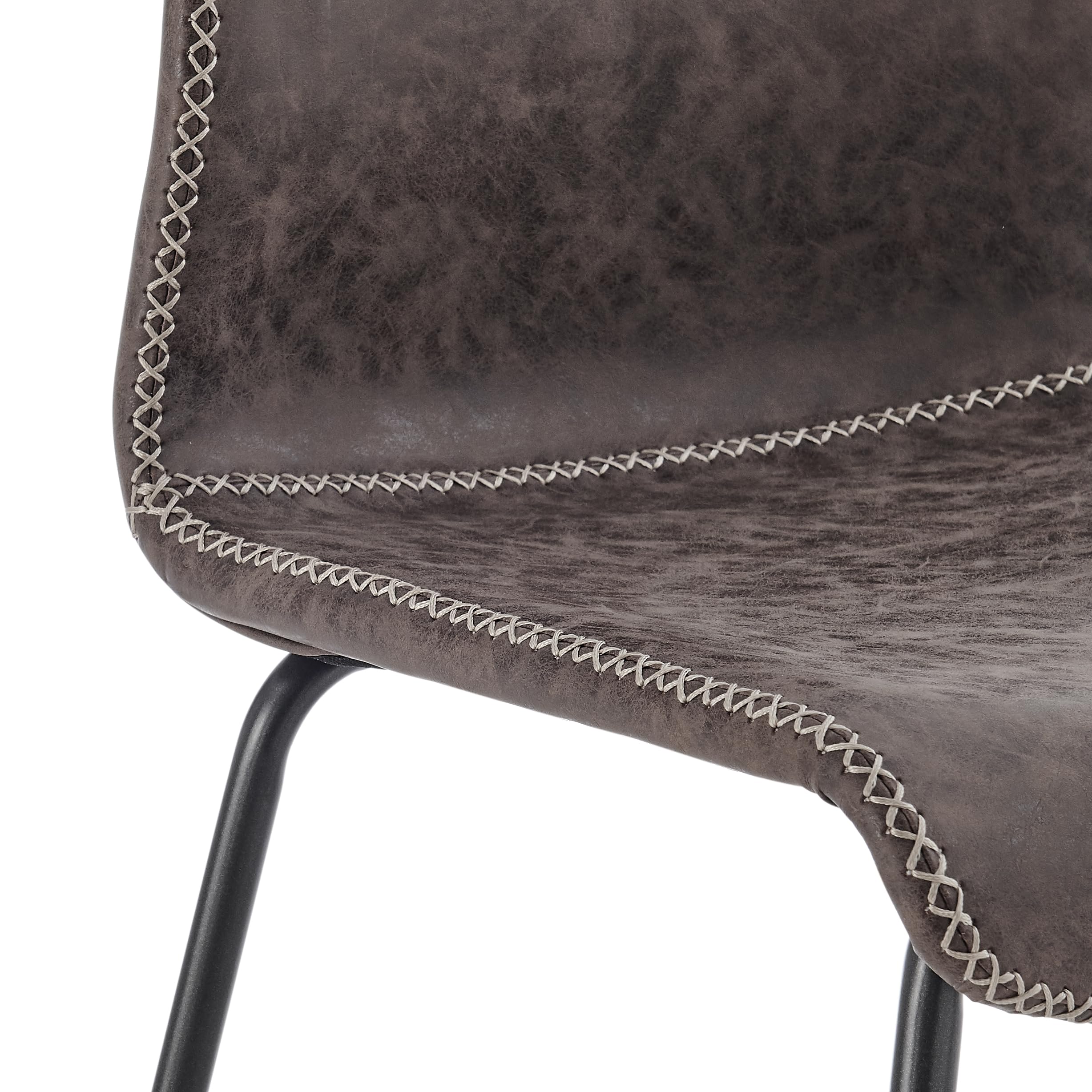 npd furniture and more Jayden PU Counter Stool, (Set of 2)