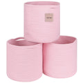 voten Storage Cubes Baskets Bins Organizer 11x11x11   Fit 12x12  Cube Storage Organizer Bookcases Shelf,Durable Woven Cotton
