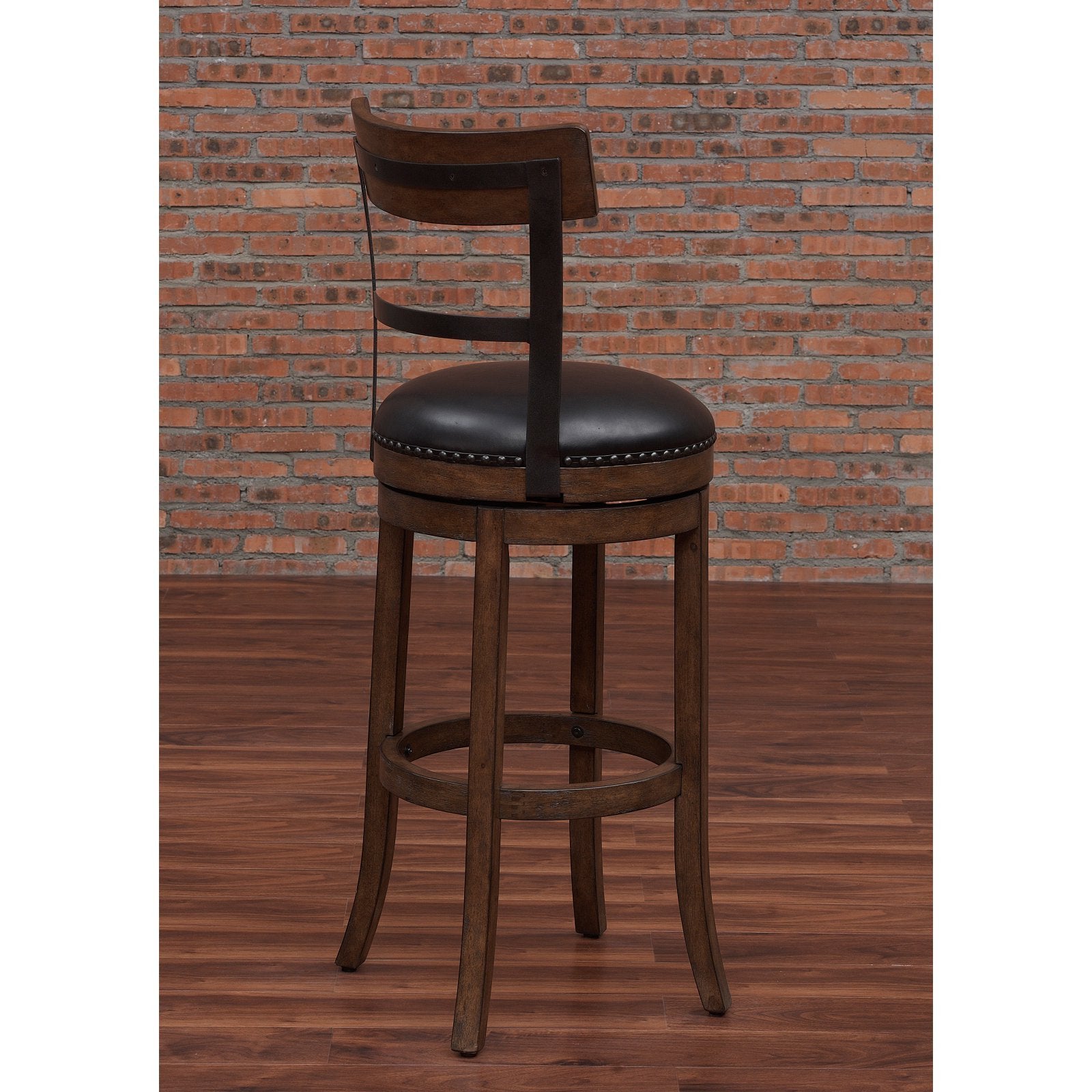 American Woodcrafters Taranto Swivel Counter Stool