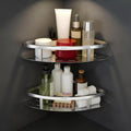 Plantex Corner Shelf For Bathroom Wall/304 Grade Stainless Steel Bathroom Corner Shelf Rack/Bathroom Racks And Shelves/Multipurp