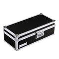 Vaultz Locking Medicine Storage Box with Combination Lock, 3.75 x 11.88 x 5.25, Black (VZ03480)