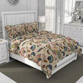 Decomizer Super Soft Glace Cotton King Size Double Bed Ac Comforter || Blanket Duvet For All Seasons/Weathers  Pack Of 1 Beige 