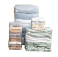 Vacuum Storage Bags for Clothing  NeatNest 6 Pack Cube Bags, 3 Medium + 3 Large, BoxShaped Space Saver Bags with Vacuum or Han