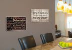 Stupell Home D  Cor Cafe Entree Kitchen Typography Kitchen Wall Plaque, 10 X 0.5 X 15, Proudly Made In Usa