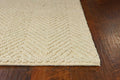HomeRoots 27' X 45' X 0.'5' Ivory Jute Rug