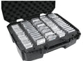 Case Club 75-130 Graded Coin Slab Case - Slotted Foam Separates Slabs - Fits Pcgs, Ngc & More - Travel Holder Case For Storage,