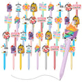 ReliThick 36 Pcs Dumpster Fire Pen Bulk Funny Pens for Work Office Appreciation Gift for Thank You Colleagues, Employees, Cowork