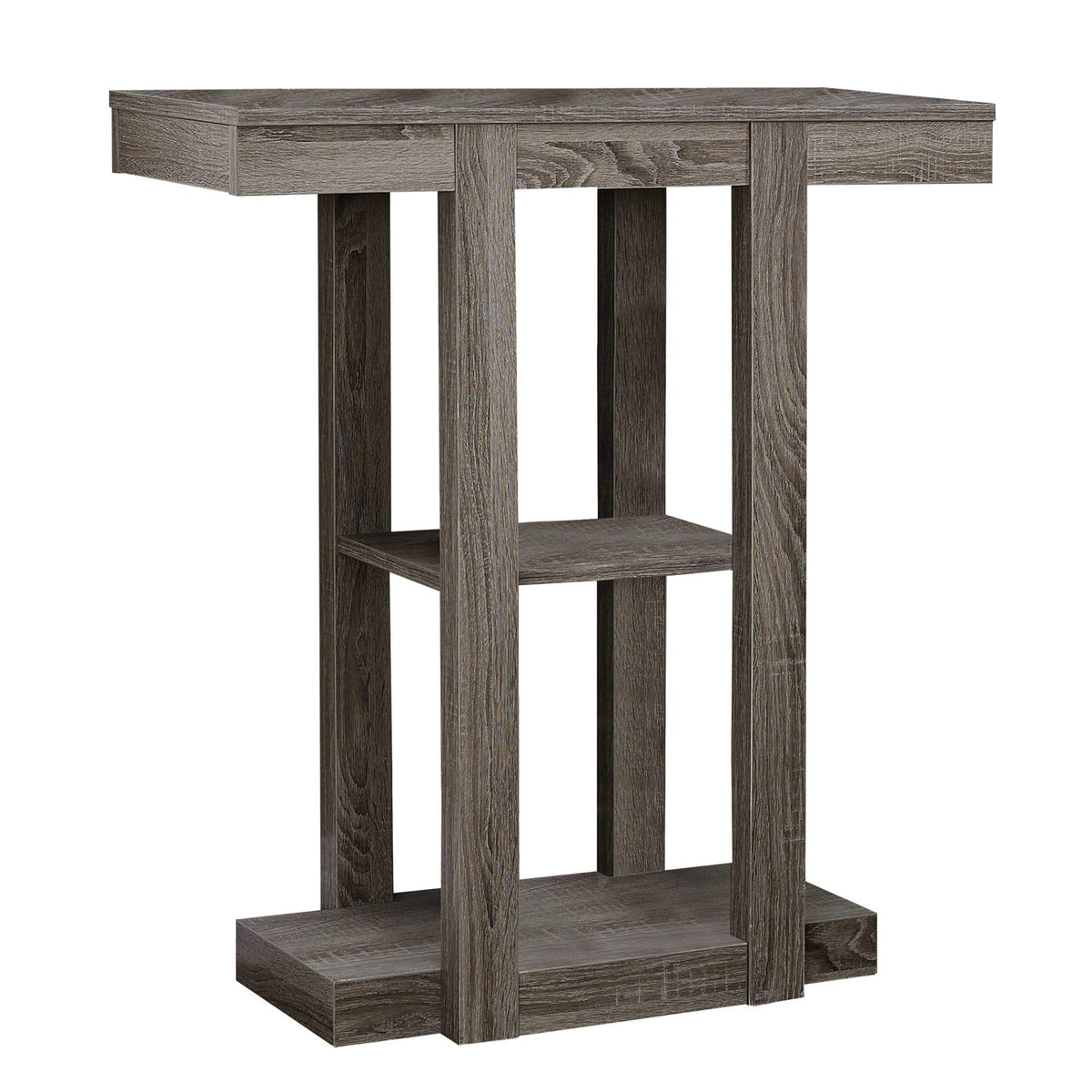 Monarch Specialties 32' Hall Console Accent Table, 32', Dark Taupe