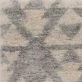 HomeRoots Decor 7'10' x 9'10' Polypropelene Ivory/Grey Area Rug