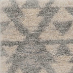HomeRoots Decor 7'10' x 9'10' Polypropelene Ivory/Grey Area Rug