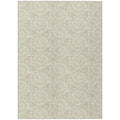 Addison Rugs Surfside Asr41 Beige 8' X 10' Indoor Outdoor Rug, Easy Clean, Machine Washable, Non Shedding, Bedroom, Living Room, Dining Room, Kitchen, Patio Rug