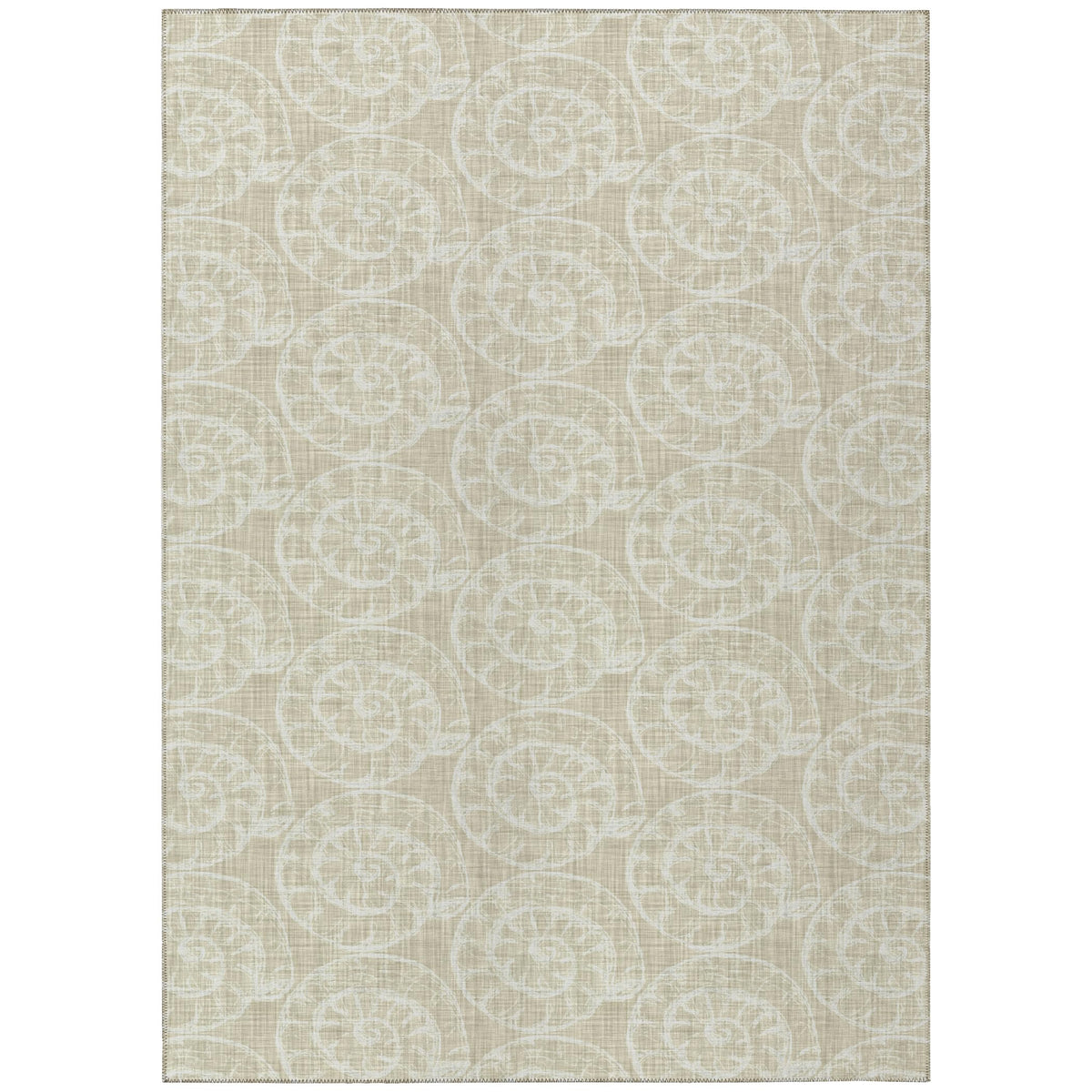 Addison Rugs Surfside Asr41 Beige 8' X 10' Indoor Outdoor Rug, Easy Clean, Machine Washable, Non Shedding, Bedroom, Living Room, Dining Room, Kitchen, Patio Rug