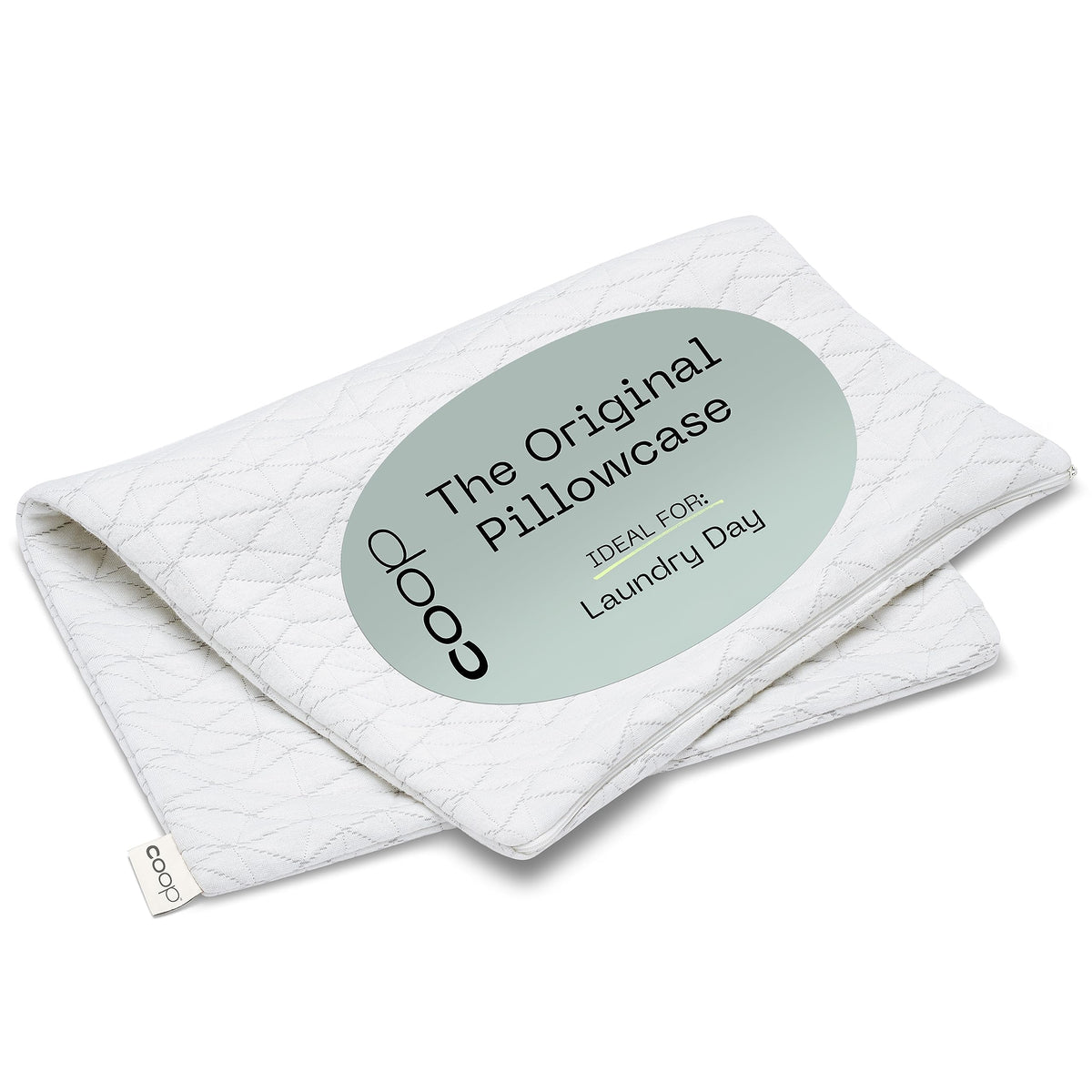 Coop Home Goods - The Original Pillow Cover, King Size Pillow Case For Memory Foam Pillows, Breathable Ultra Soft Lulltra Fabric