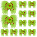Knitgrip 12 Pcs Red Green Christmas Bows Christmas Tree Decoration Lime Green Christmas Wreaths Velvet Bow Christmas Tree Topper