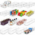 Mifoci 8 Pcs Snack Pantry Organizer Storage for Shelf, Large, Divider