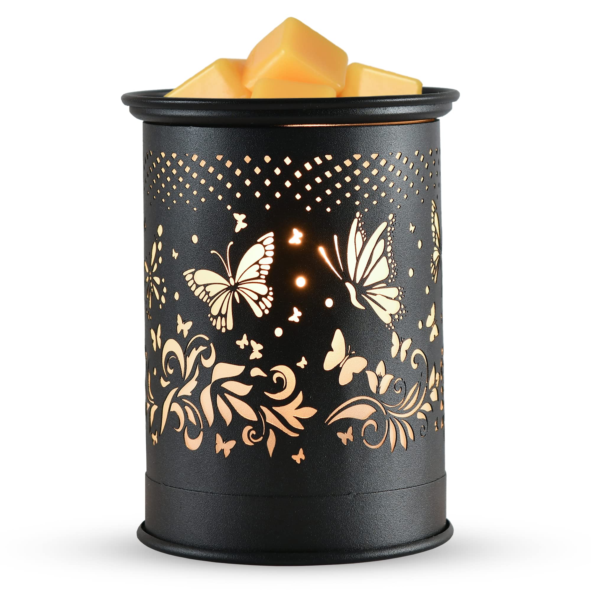 kobodon Metal Wax Warmer,Wax melt Warmer,Candle Wax Burner, Electirc Wax Melt Warmer Candle Melter as Gifts for Moms Grandma Wom