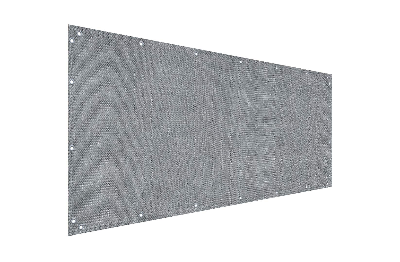 Elegant Privacy Screen For Backyard Fence, Pool, Deck, Patio, Balcony And Outdoor Paneling - Include Zip Ties (3' X 8', Grey)