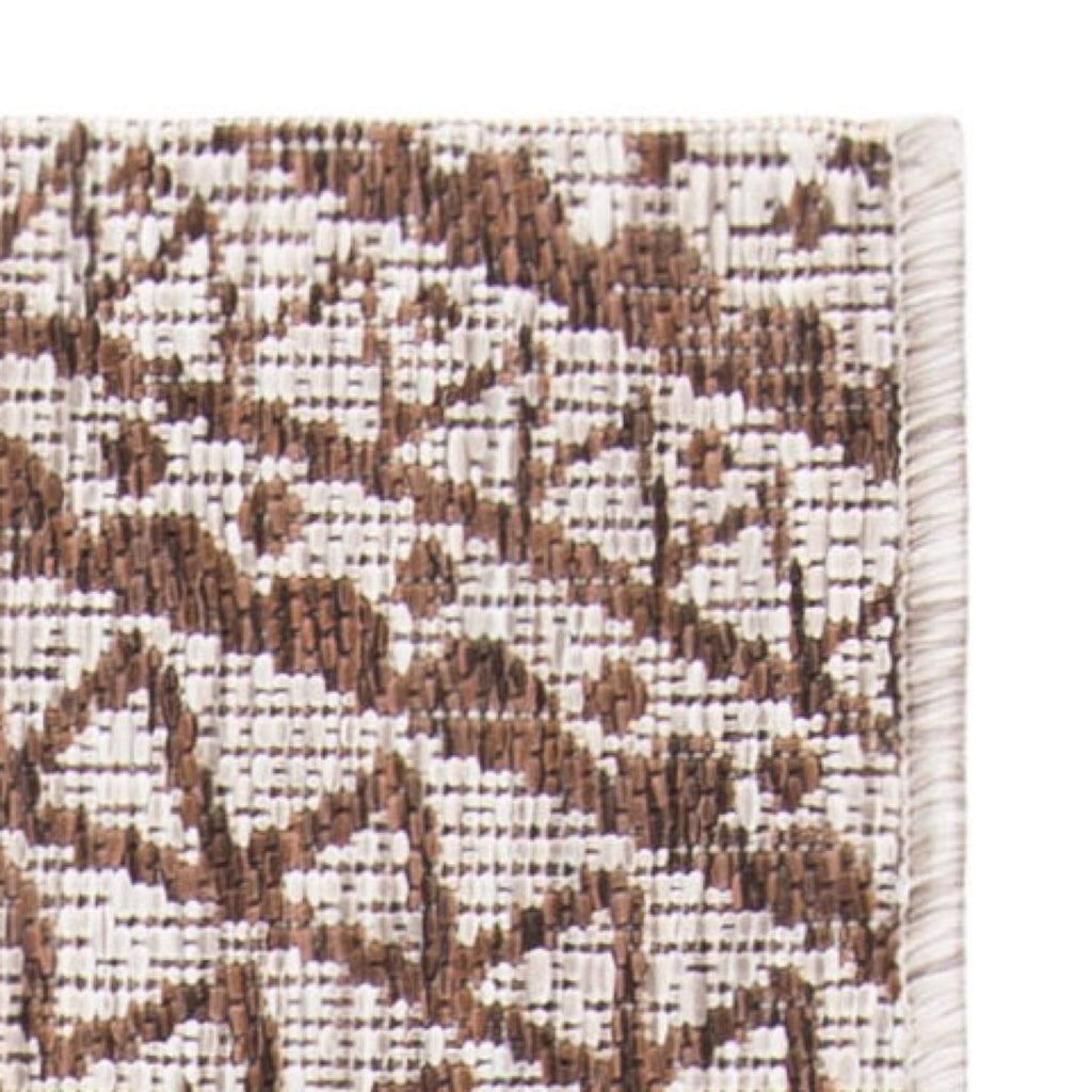 Safavieh Courtyard Collection 48' X 68.4' Beige/Brown Cy8734 Indoor/ Outdoor Patio Backyard Mudroom Accent Rug