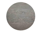 Steve Silver Co Molly Dining Contemporary Lodge Styling with Architectural Timber-Beam Pedestal Base Oak Finish Table, 48 x 48 x 30, Grey Washed