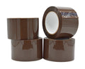 Wod Cst20Wba Tan Packing Tape - 3' In. X 110 Yards Per Roll (4 Rolls) - Strong Heavy-Duty Industrial Shipping Box Packaging Tap