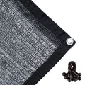 Agfabric 40% Shade Cloth 10X20Ft Sunblock Shade Cloth With Grommets For Garden Patio, Black