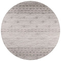 Sedona Sn1 Beige Transitional Rug Round 6' X 6'