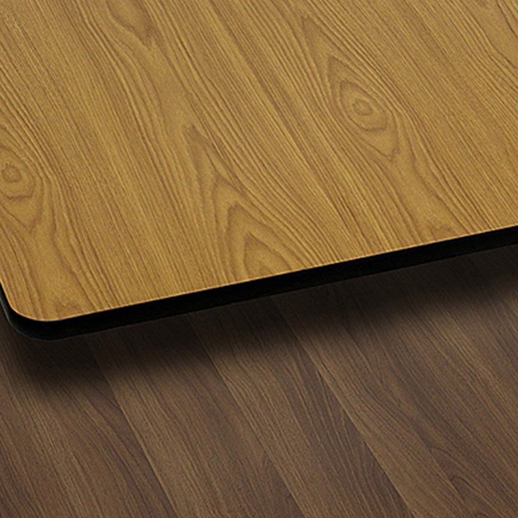 Flash Furniture Glenbrook 24'' x 42'' Rectangular Table Top with Natural or Walnut Reversible Laminate Top