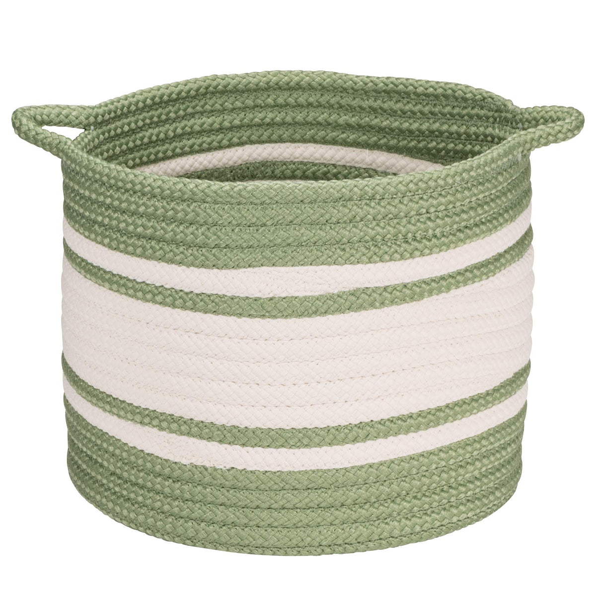 Colonial Mills Outland Basket, 14&quot;X14&quot;X12&quot;, Green