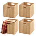 Paper Rope Storage Baskets Set