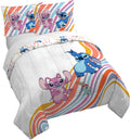 Jay Franco Duvet Cover Set - 3 Piece Comforter Cover And Sham Set, Super Soft Cozy Kids Bedding (Insert Not Included) White - Li