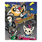 Northwest Aggretsuko Silk Touch Throw Blanket, 50'' x 60'', Metal Band