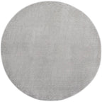 Nourison Essentials Indoor/Outdoor Silver Grey 10' X Round Area Rug, Easy Cleaning, Non Shedding, Bed Room, Living Room, Dining Room, Backyard, Deck, Patio (10 Round)