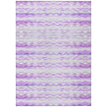 Addison Rugs Surfside Asr46 Purple 8' X 10' Indoor Outdoor Area Rug, Easy Clean, Machine Washable, Non Shedding, Bedroom, Living Room, Dining Room, Kitchen, Patio Rug