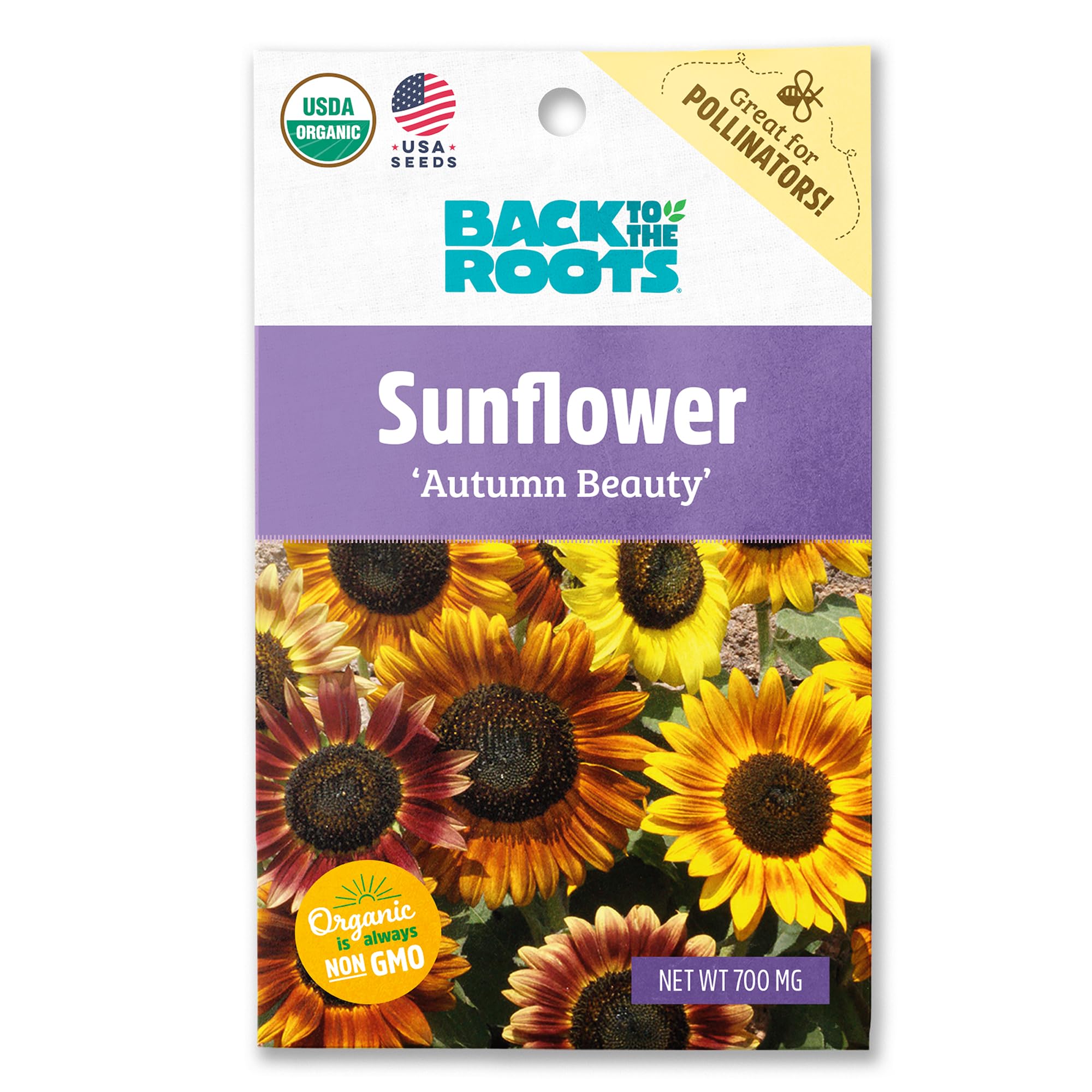 Seed Packet - Sunflower 'Autumn Beauty' 700Mg