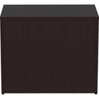 Lorell, Llr18223, Essentials Espresso Laminate Lateral File, 1 Each