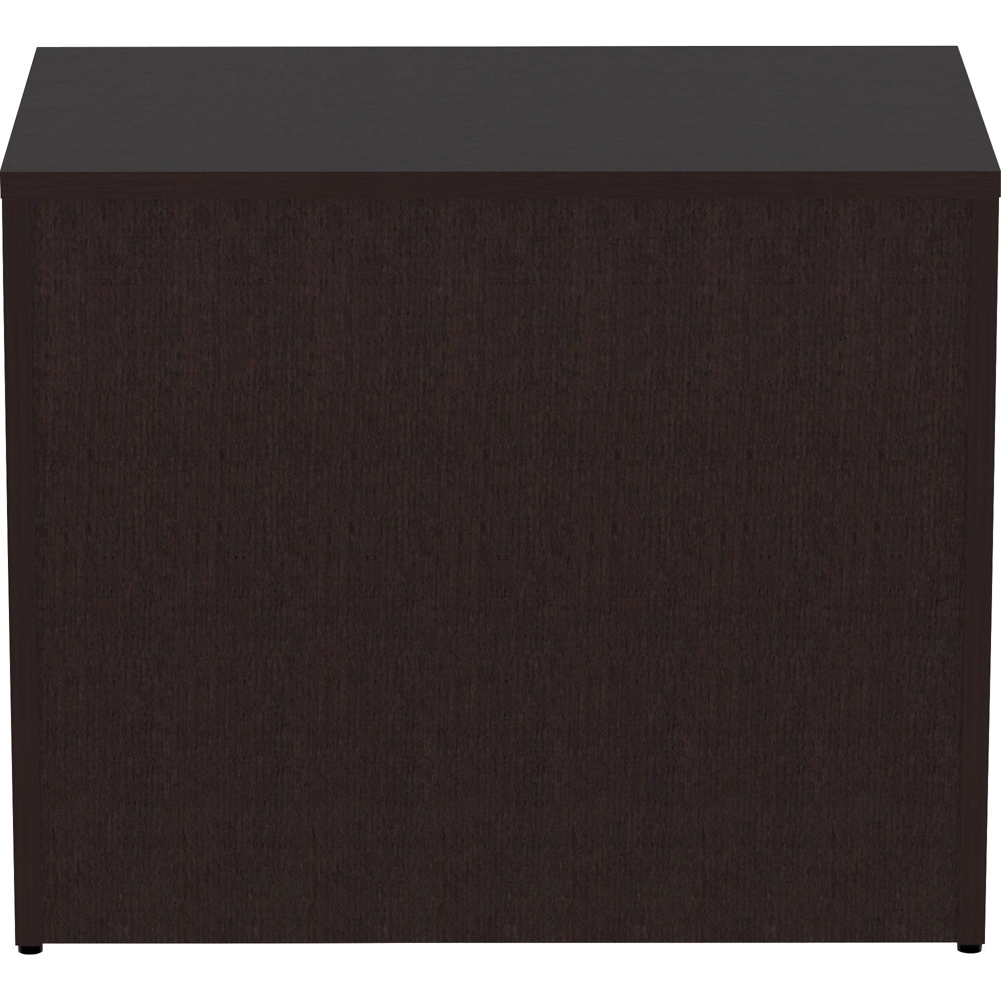 Lorell, Llr18223, Essentials Espresso Laminate Lateral File, 1 Each