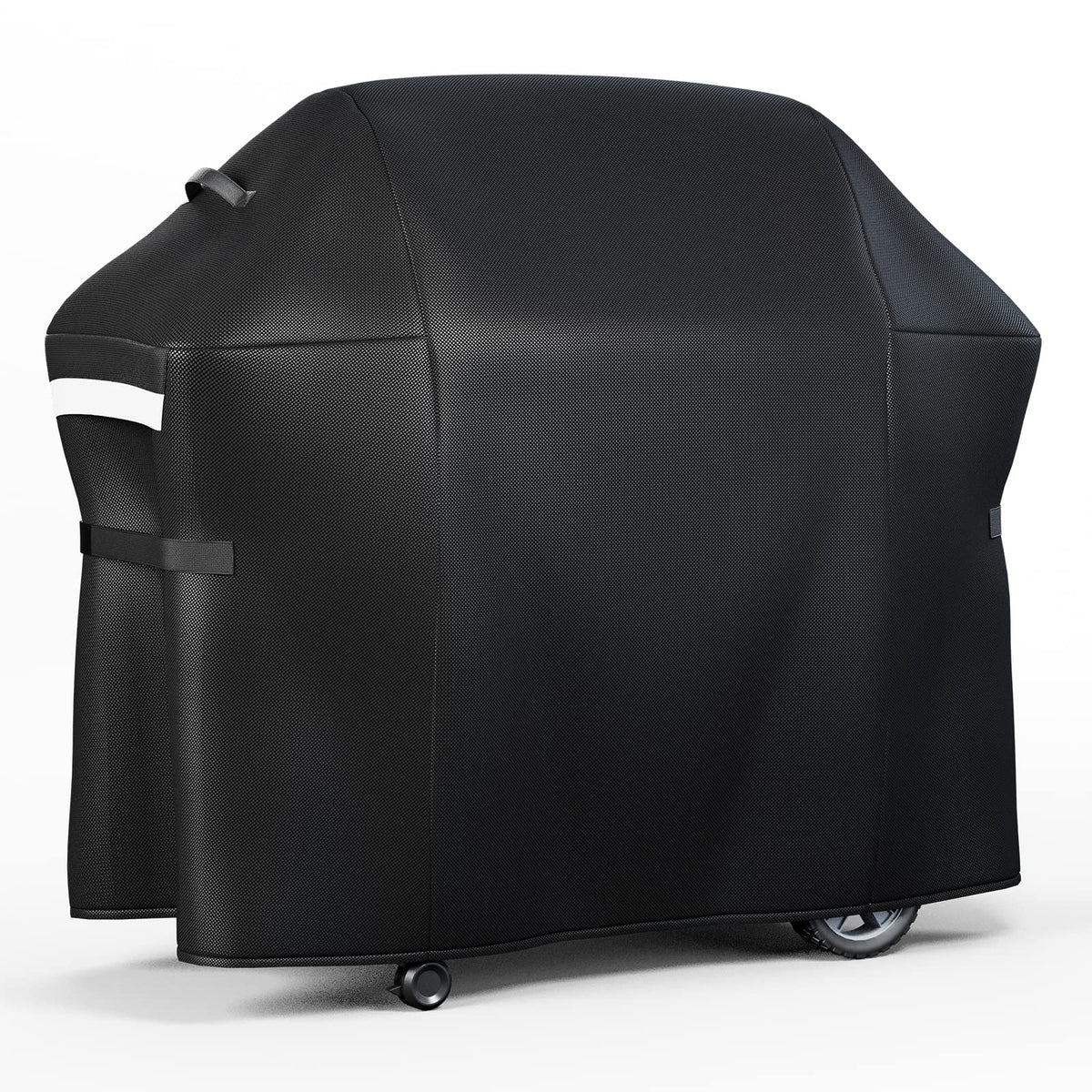 Qulimetal 58 Inch Grill Cover For Weber Genesis Ii, Genesis Ii Lx 300 And Genesis 300 Series Grills, 600D Outdoor Bbq Cover For