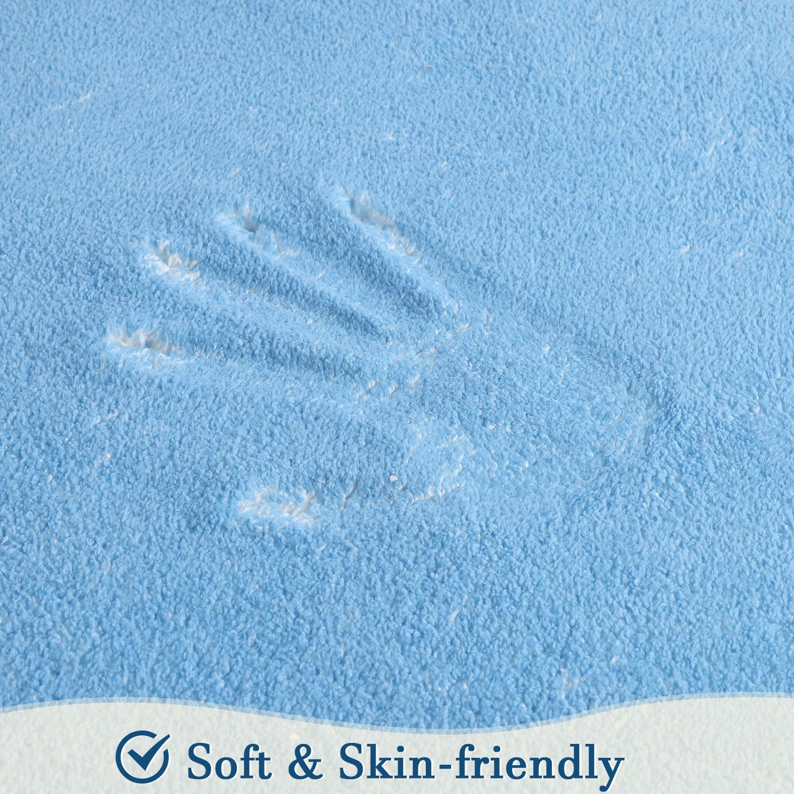 Topotdor Round Kids Play Rug Alphabet Nursery Area Rug Extra Large Soft Crawling Play Mat For Children Toddlers Bedroom (47 Inch