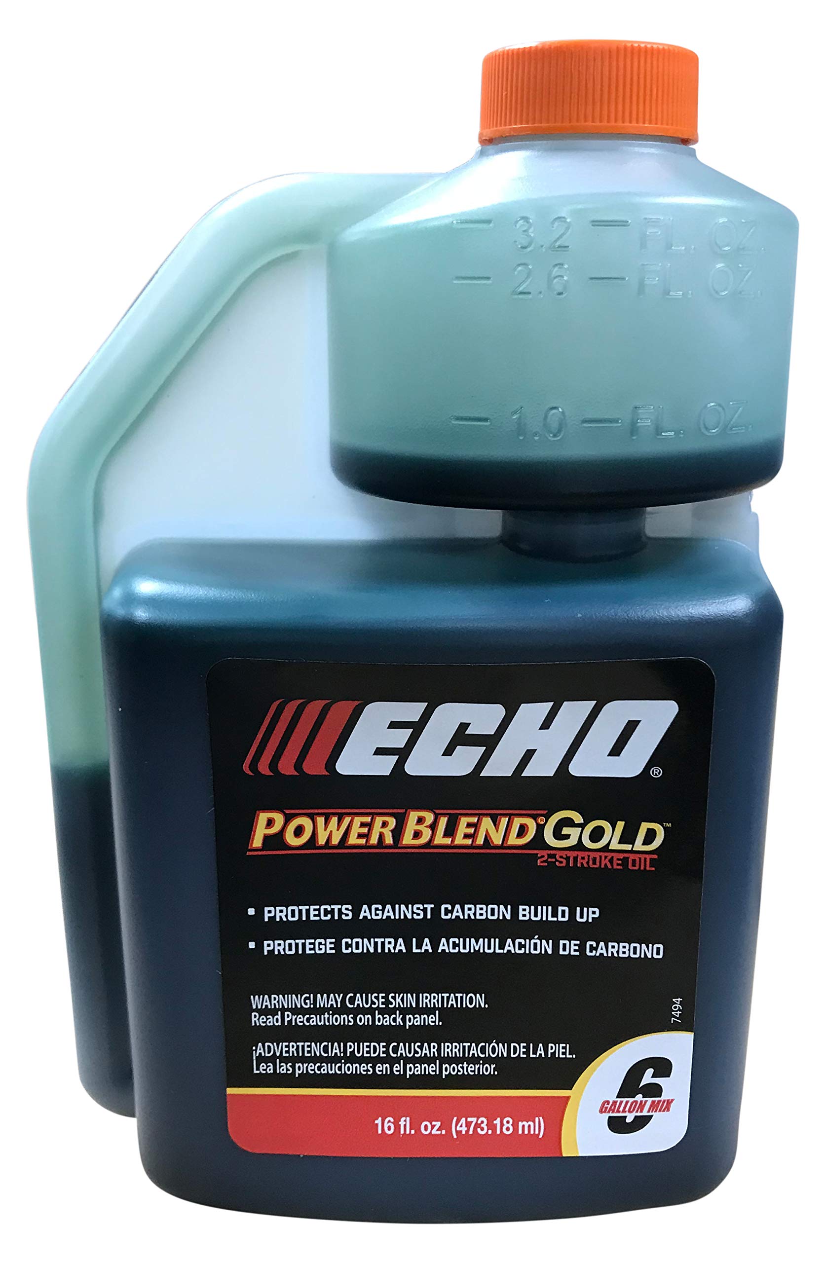 Echo 6450006 16Oz. Squeeze Bottle 50-1 2-Cycle Oil