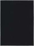 Garland Rug Town Square Black 8 x 10 Stain Resistant Indoor Area Rug